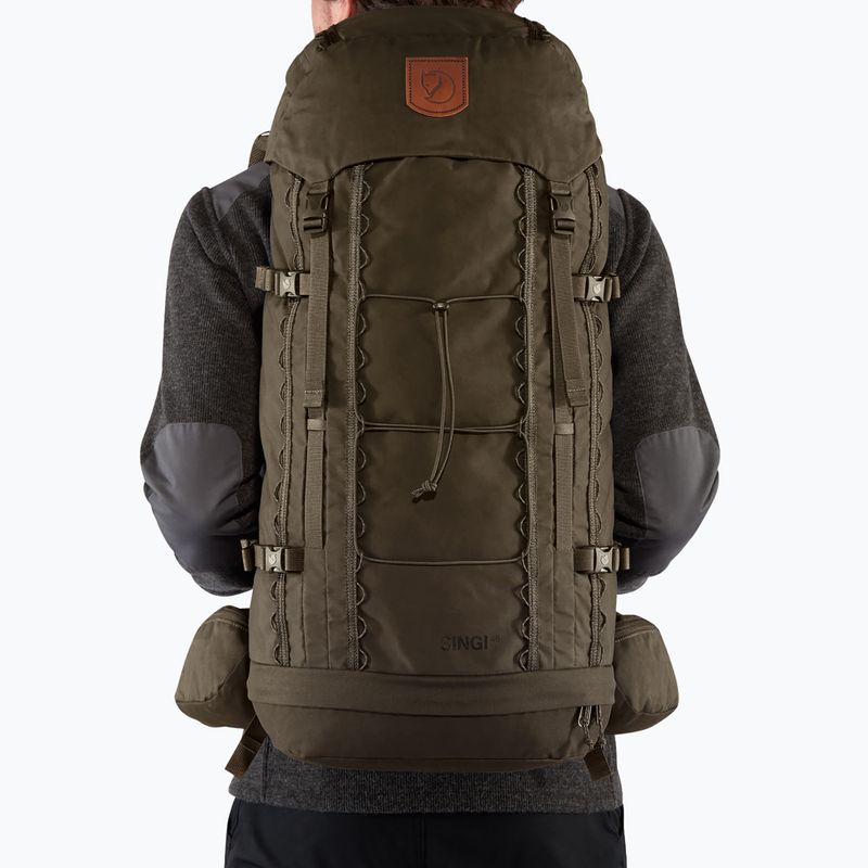 Рюкзак трекінговий Fjällräven Singi 48 l dark olive 5