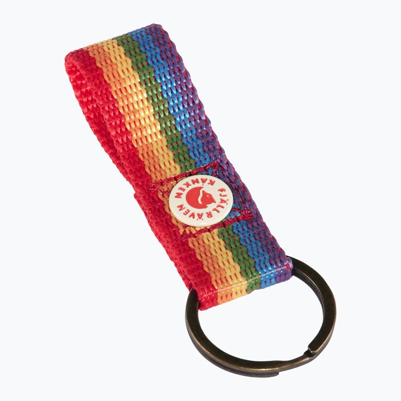 Брелок Fjällräven Kanken Rainbow Keyring rainbow pattern