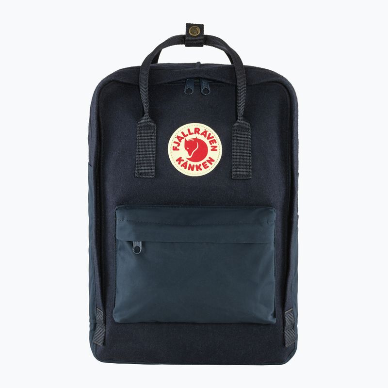 Рюкзак міський Fjällräven Kanken Re-Wool Laptop 15" 18 л night sky
