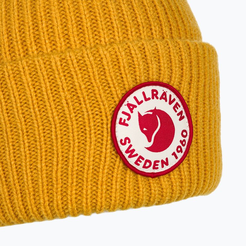 Шапка Fjällräven 1960 Logo Hat 161 mustard yellow 5