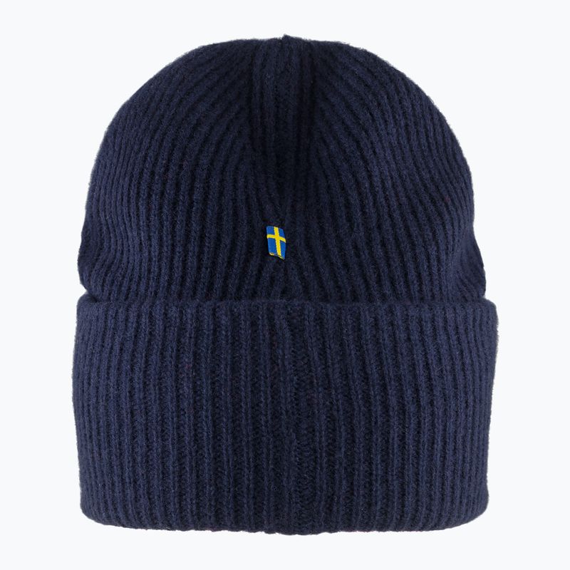 Шапка зимова Fjällräven 1960 Logo Hat dark navy 2
