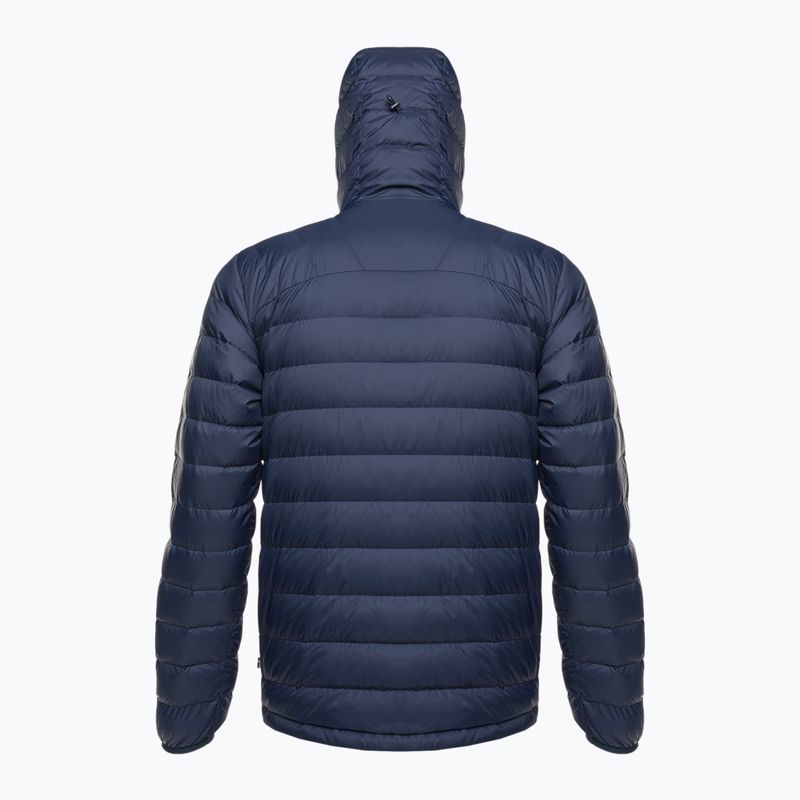 Пуховик чоловічий Fjällräven Expedition Pack Down Hoodie navy 2