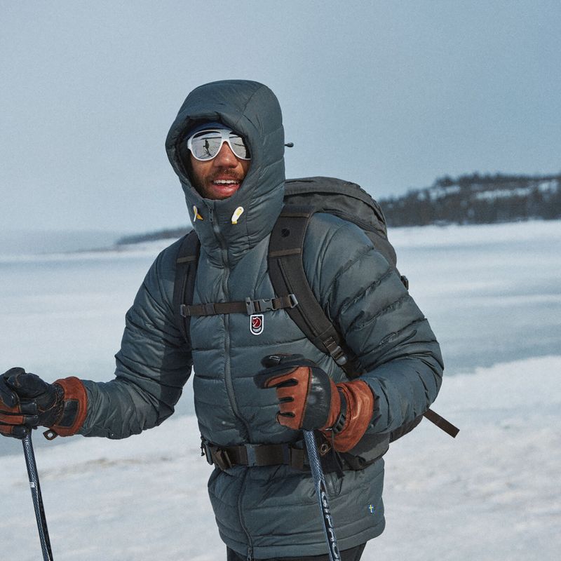 Пуховик чоловічий Fjällräven Expedition Pack Down Hoodie navy 7