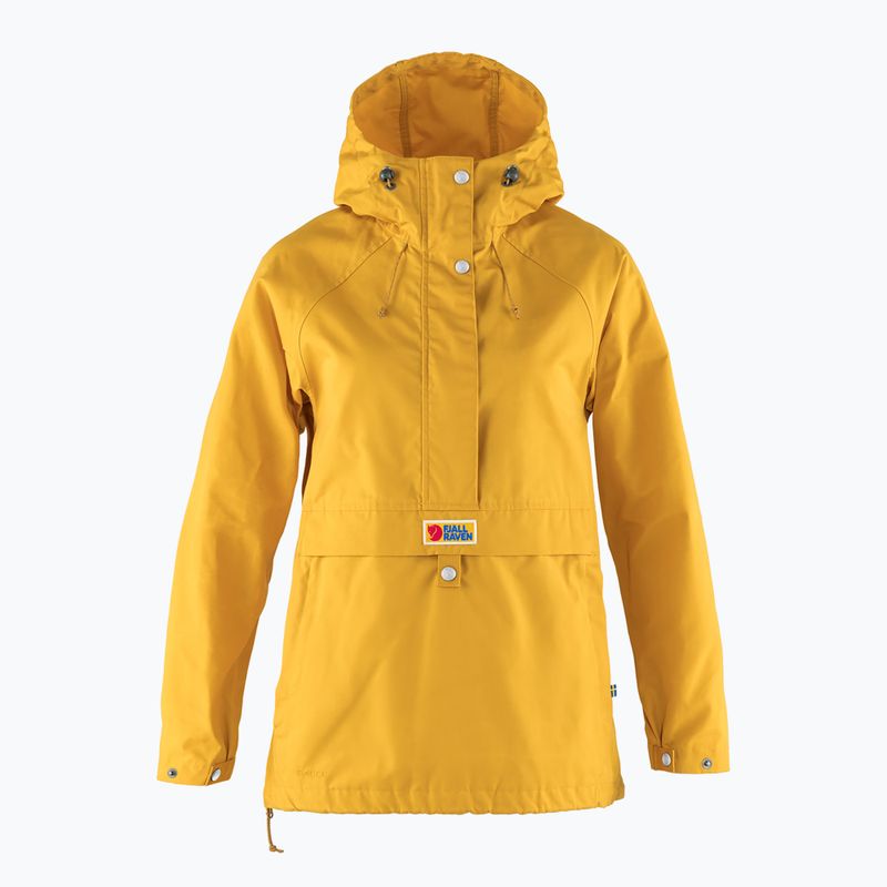 Куртка вітровка жіноча Fjällräven Vardag Anorak mustard yellow