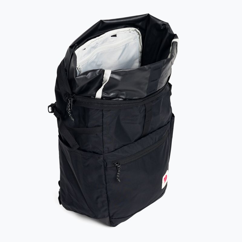 Рюкзак туристичний Fjällräven High Coast Foldsack 24 l black 4