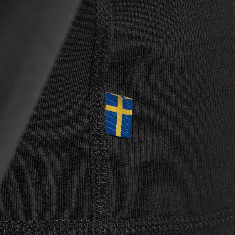 Кофта трекінгова чоловіча Fjällräven Keb Fleece Hoodie black 9