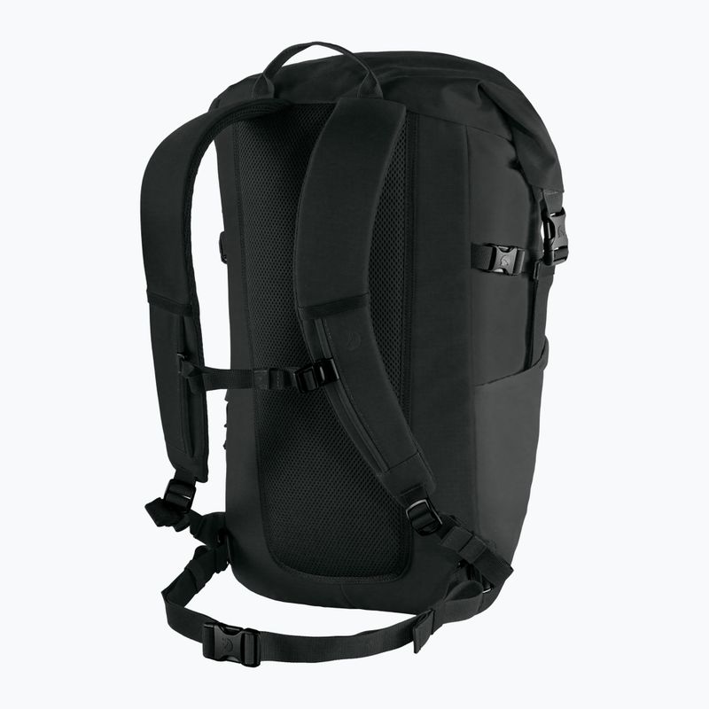 Туристичний рюкзак Fjällräven Ulvo Rolltop 30 л чорний 2