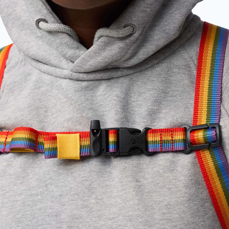 Ремінь для рюкзакa Fjällräven Kanken Rainbow Chest Strap rainbow pattern 3