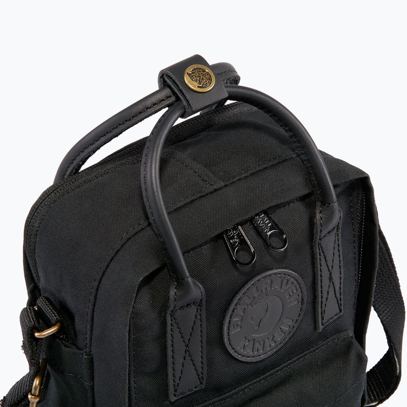 Сумка Fjällräven Kånken No. 2 Black Sling 2,5 л black 4