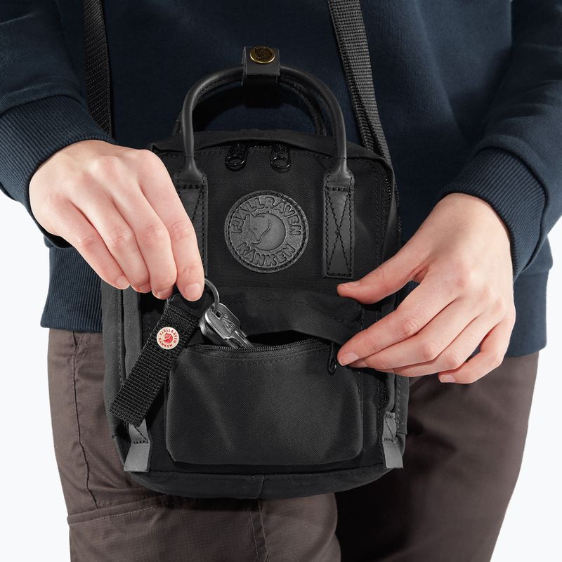Сумка Fjällräven Kånken No. 2 Black Sling 2,5 л black 9