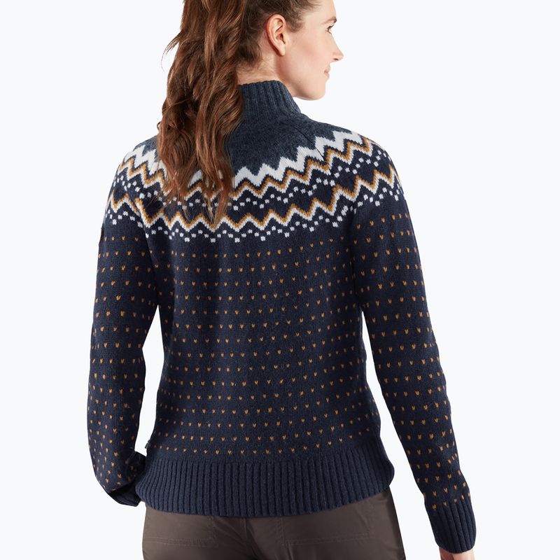 Светр жіночий Fjällräven Övik Knit Cardigan dark navy 5