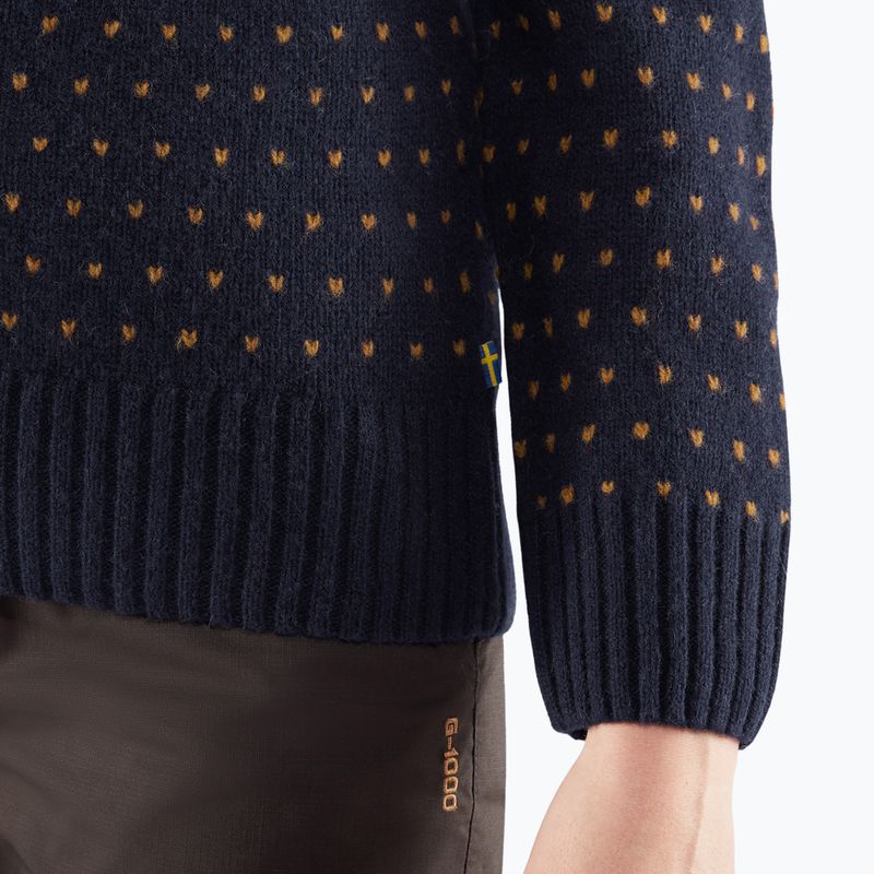 Светр жіночий Fjällräven Övik Knit Cardigan dark navy 8