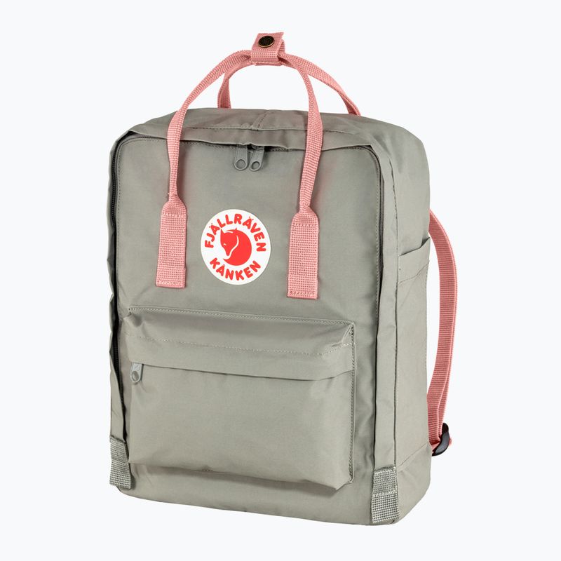 Туристичний рюкзак Fjällräven Kanken 16 л туман/рожевий 2