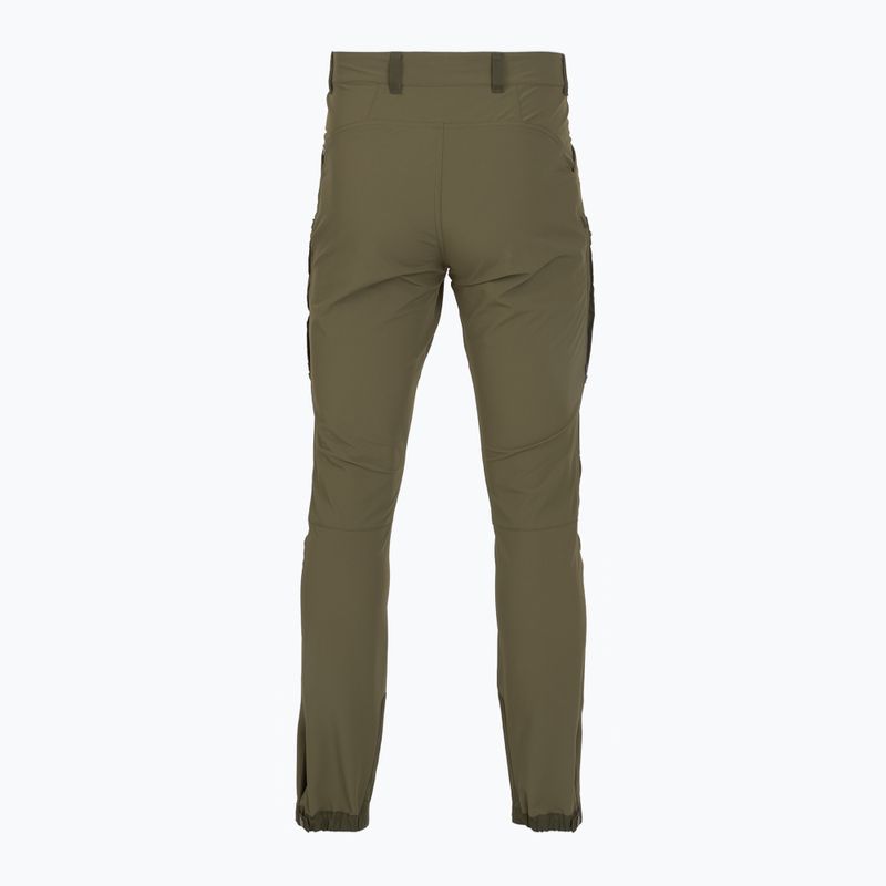 Штани трекінгові чоловічі Fjällräven Keb Agile laurel green/deep forest 2
