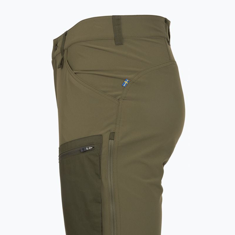 Штани трекінгові чоловічі Fjällräven Keb Agile laurel green/deep forest 4