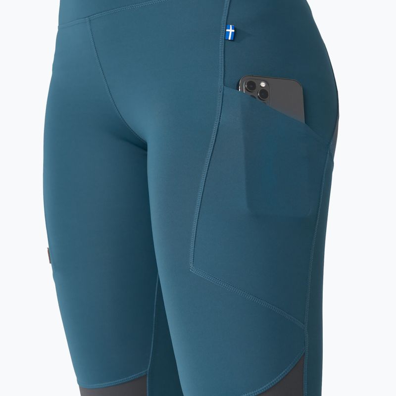 Легінси жіночі Fjällräven Abisko Trekking Tights Pro indigo blue/iron grey 6