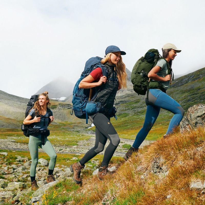 Легінси жіночі Fjällräven Abisko Trekking Tights Pro indigo blue/iron grey 12