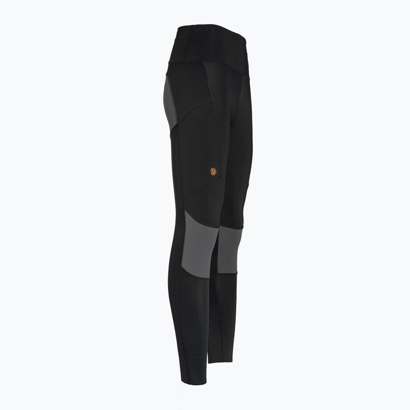 Легінси жіночі Fjällräven Abisko Trekking Tights Pro black/iron grey 3