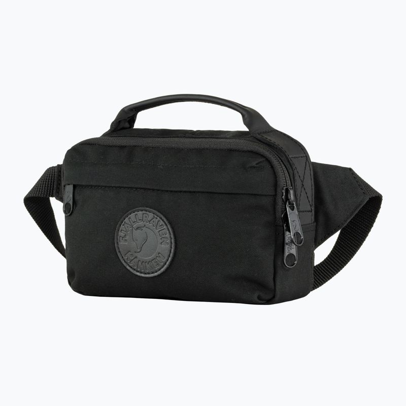 Мішечок для нирок Fjällräven Kånken № 2 Black Hip Pack чорний 2