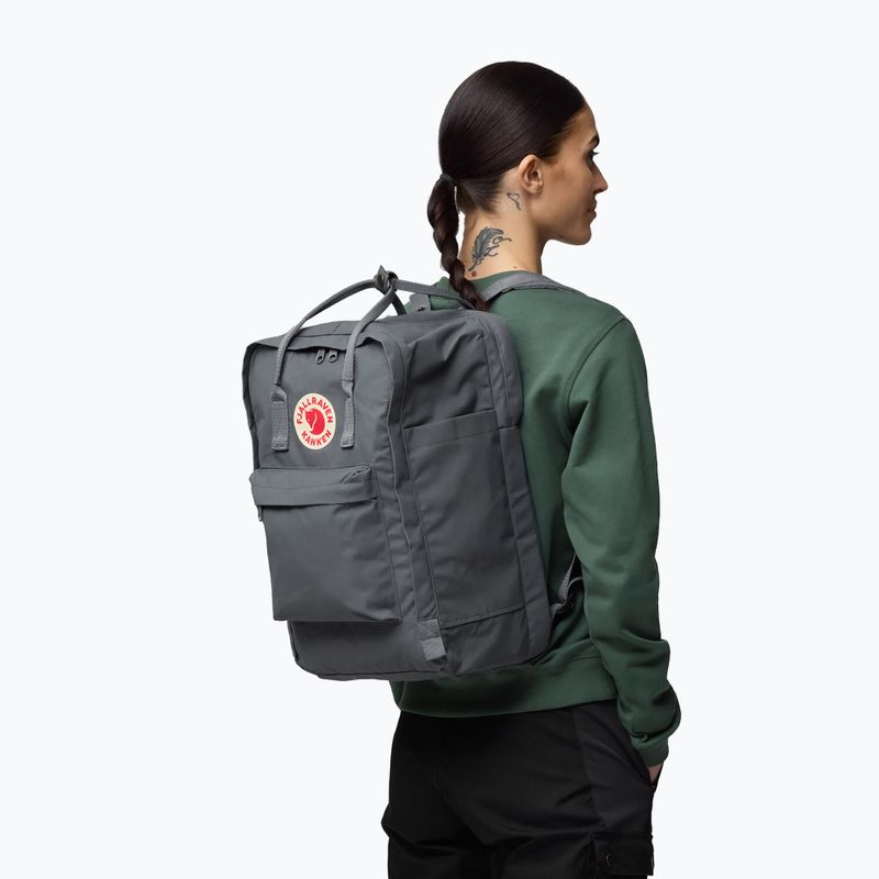 Рюкзак міський Fjällräven Kanken LapТоп 17" 20 л super grey 6