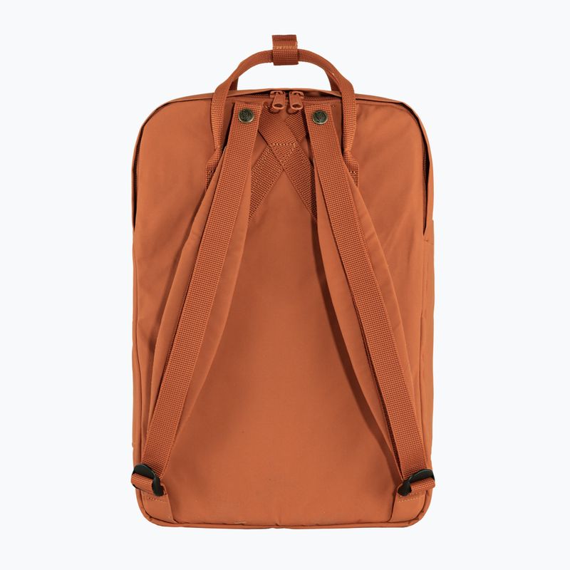 Рюкзак міський Fjällräven Kanken Laptop 17" 20 л terracotta brown 3