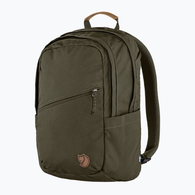 Рюкзак міський Fjällräven Räven 20 л dark olive 2