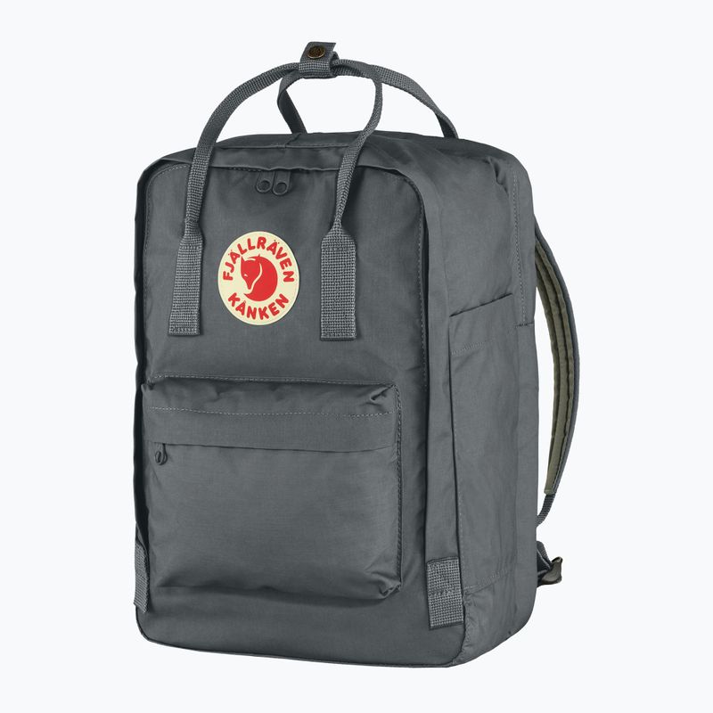 Рюкзак міський Fjällräven Kanken Laptop 15" 18 l super grey 7