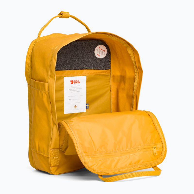 Рюкзак міський Fjällräven Kanken Laptop 15" 18 l ochre 4