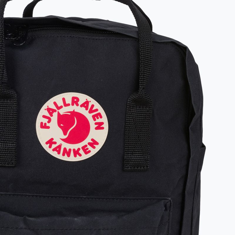 Рюкзак міський Fjällräven Kanken Laptop 15" 18 l black 4