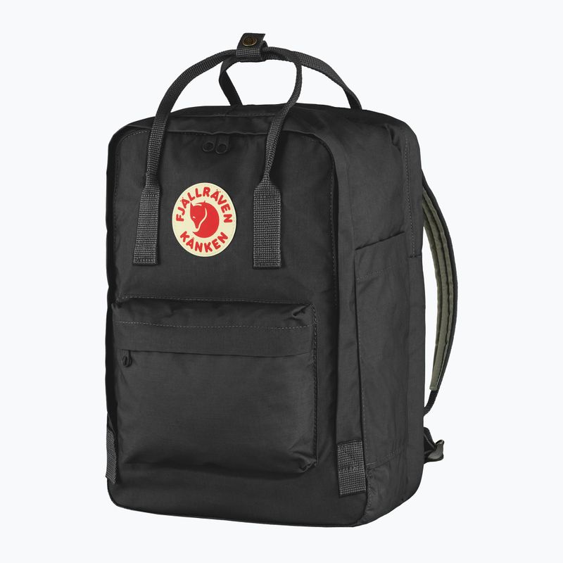 Рюкзак міський Fjällräven Kanken Laptop 15" 18 l black 7