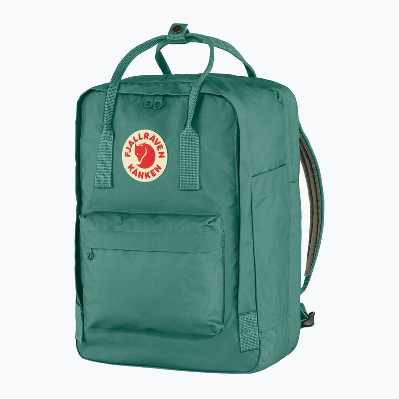 Рюкзак міський Fjällräven Kanken Laptop 15" 18 l frost green 5