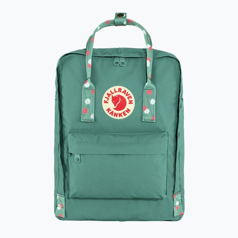 Туристичний рюкзак Fjällräven Kanken 16 л морозно-зелений/конфетті
