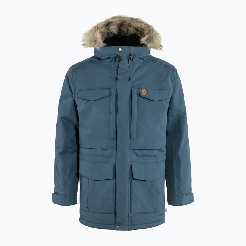 Куртка зимова чоловіча Fjällräven Nuuk Parka mountain blue