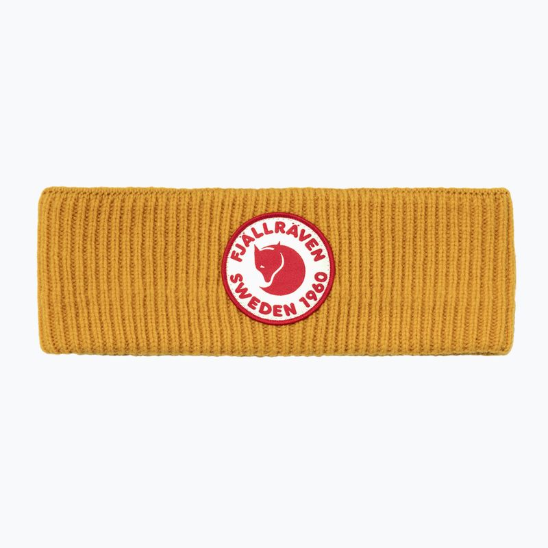 Пов'язка на голову Fjällräven 1960 logo mustard yellow 2