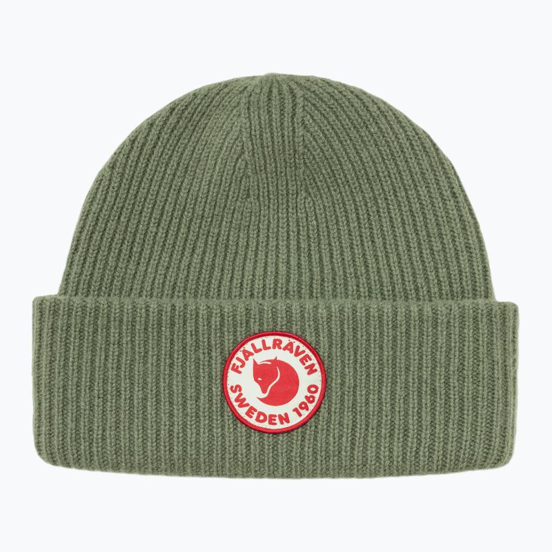 Зимова шапка Fjällräven 1960 Logo Hat зелена