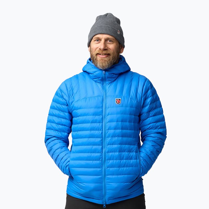 Пуховик чоловічий Fjällräven Expedition Lätt Hoodie un blue