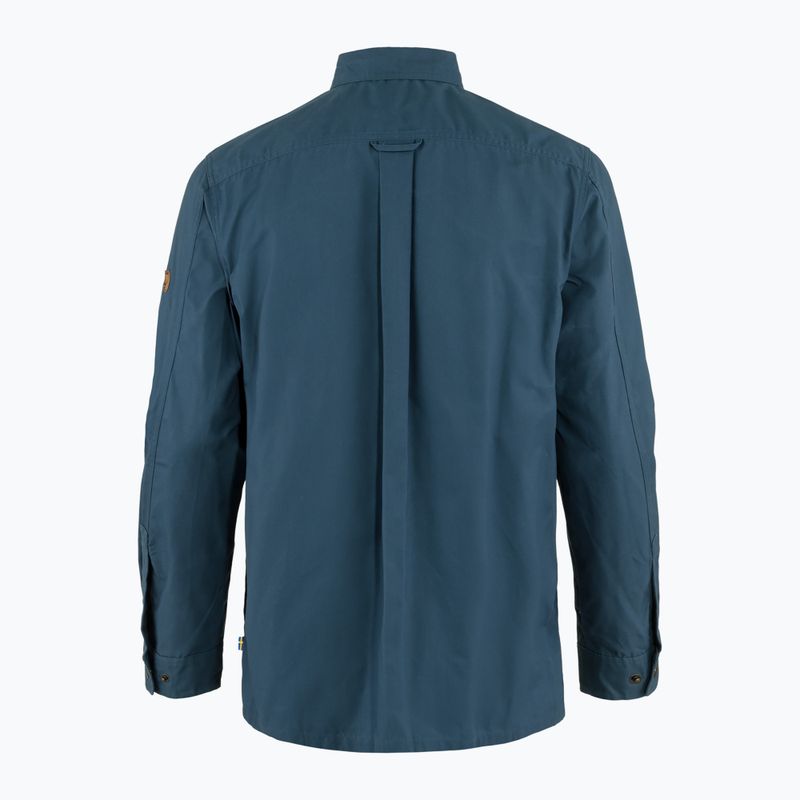 Сорочка чоловіча Fjällräven Singi Overshirt indigo blue 2