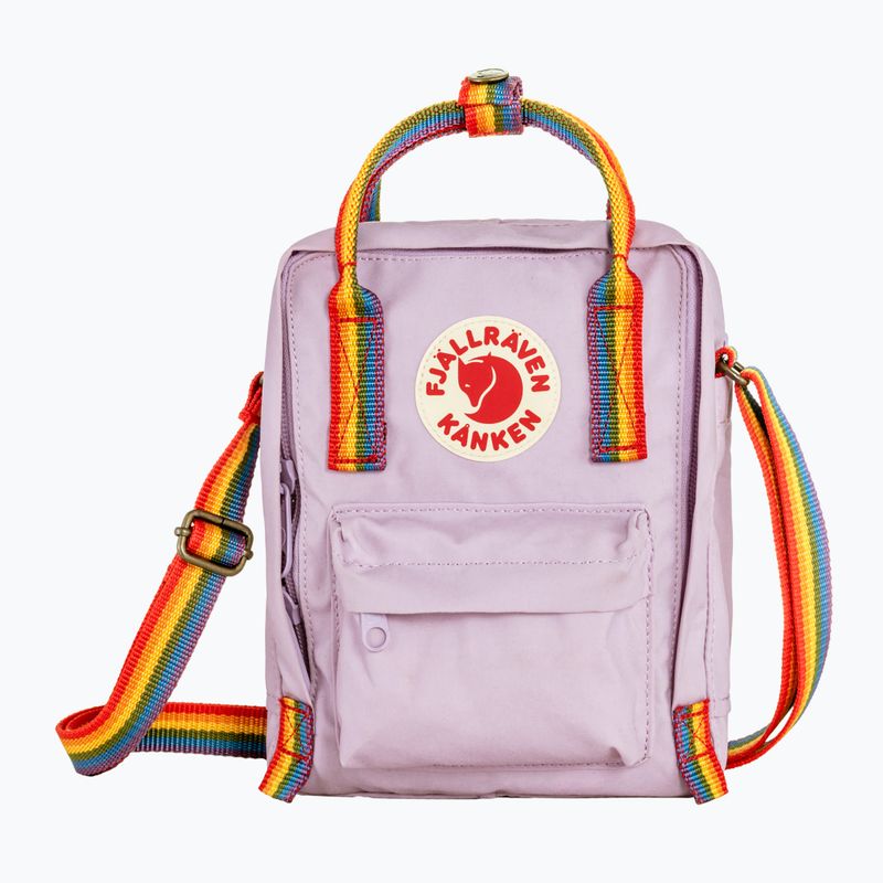 Слінг Fjällräven Kanken Rainbow Sling 2.5 л пастельна лаванда/веселка