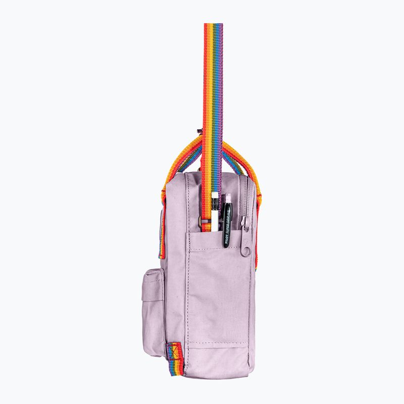 Слінг Fjällräven Kanken Rainbow Sling 2.5 л пастельна лаванда/веселка 4