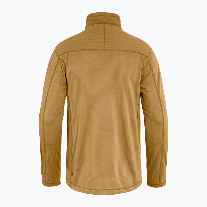 Кофта трекінгова чоловіча Fjällräven Abisko Lite Fleece buckwheat brown 2