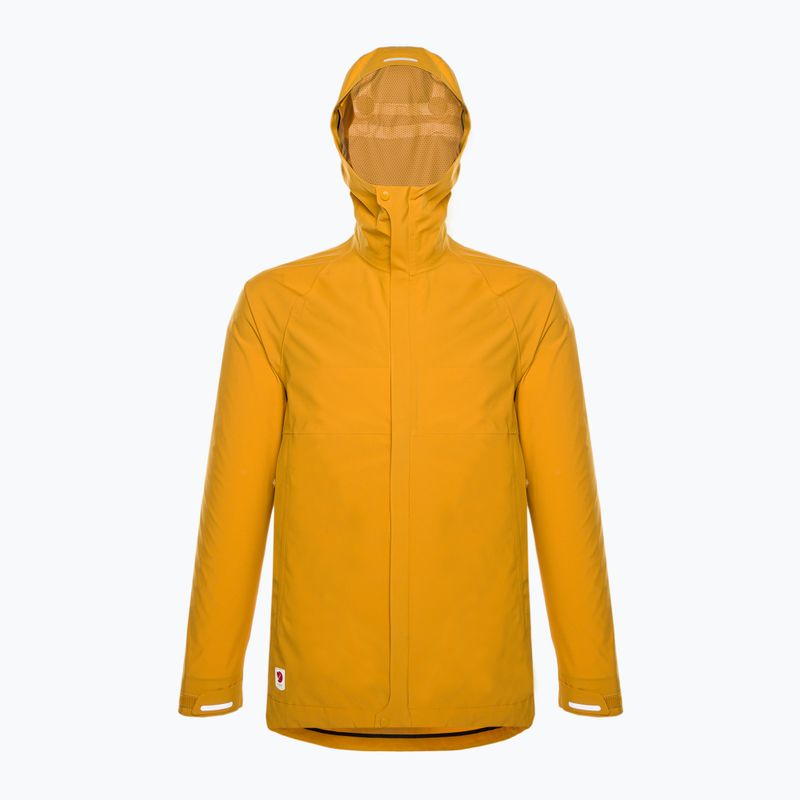 Куртка дощовик чоловіча Fjällräven HC Hydratic Trail mustard yellow 2