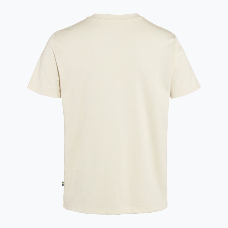 Футболка трекінгова жіноча Fjällräven Logo chalk white 4