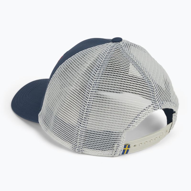 Бейсболка Fjällräven 1960 Logo Langtradarkeps indigo blue 3