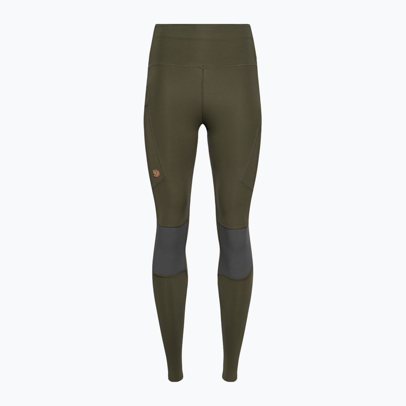 Штани трекінгові жіночі Fjällräven Abisko Trekking Tights Pro deep forest