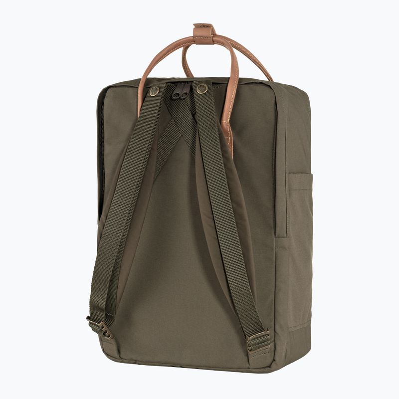 Рюкзак міський Fjällräven Kanken no. 2 Laptop 15" 18 л dark olive 2