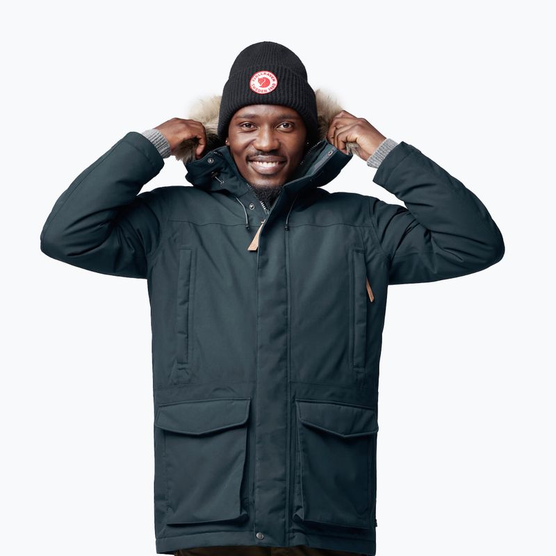 Куртка зимова чоловіча Fjällräven Nuuk Lite Parka 555 dark navy