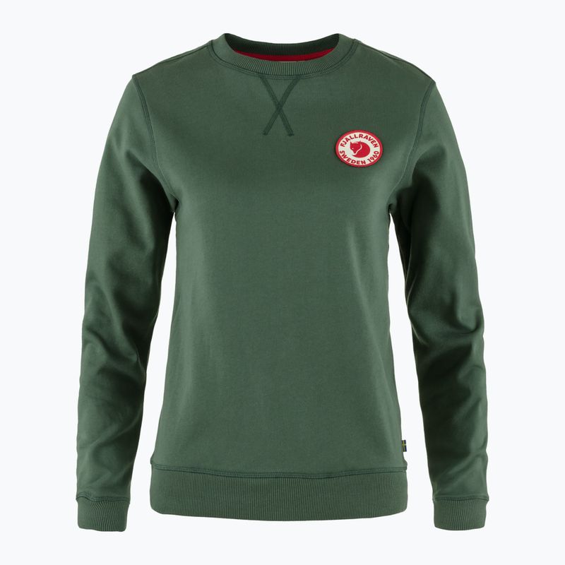 Кофта жіноча Fjällräven 1960 logo Badge Sweater deep patina 5