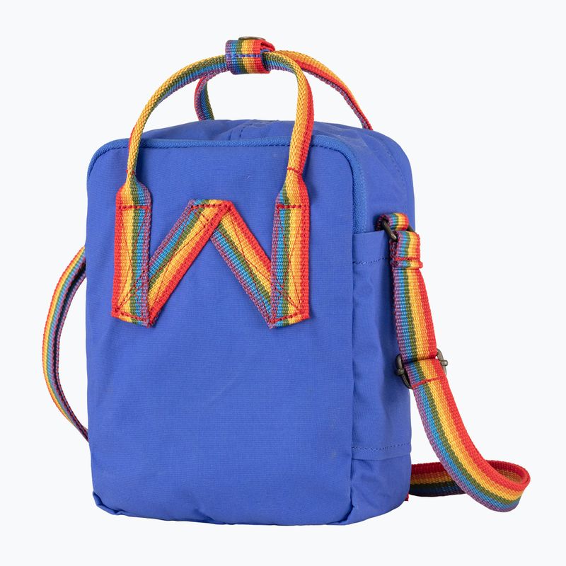 Сумка Fjällräven Kanken Rainbow Sling 2,5 л  cobalt blue 3