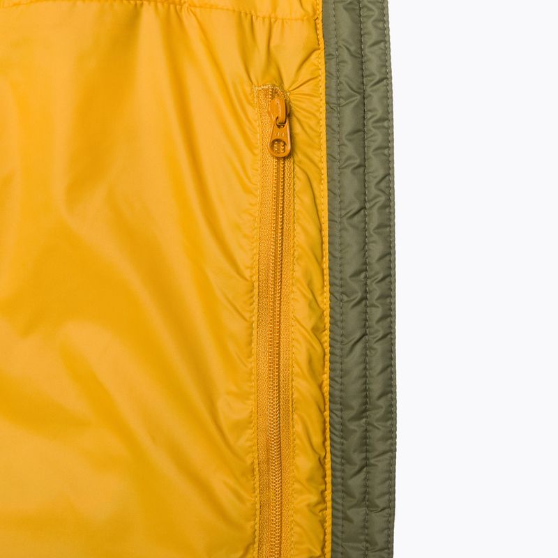 Пуховик чоловічий Fjällräven Expedition Pack Down Hoodie green/mustard yellow 4