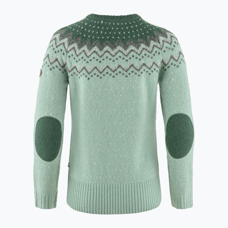 Светр жіночий Fjällräven Övik Knit Sweater mistry green/deep patina 2